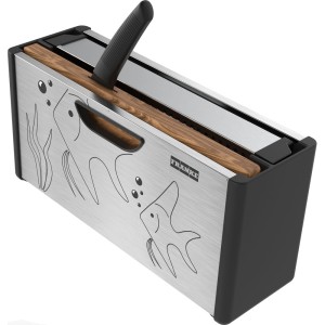 Akcesorium pasujące do zlewozmywaków Box, BXX Andy Chef Stal szlachetna, tworzywo sztuczne, drewno